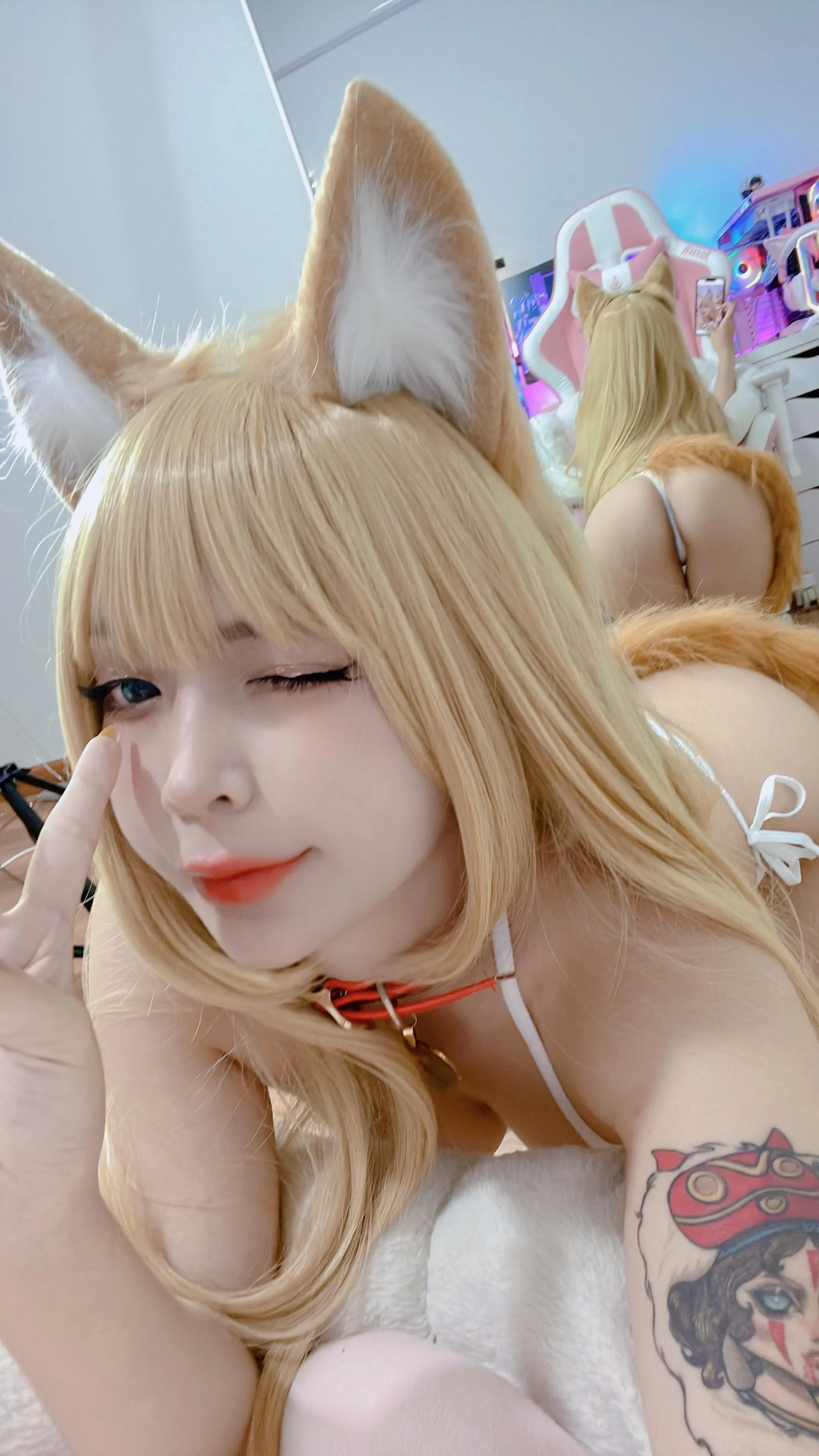 UmekoJ – NO.048 Kinako Neko [COMPLETE SET]-Kinako Selfies [64P]插图7